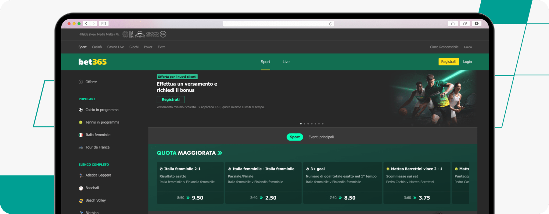 italy bet365